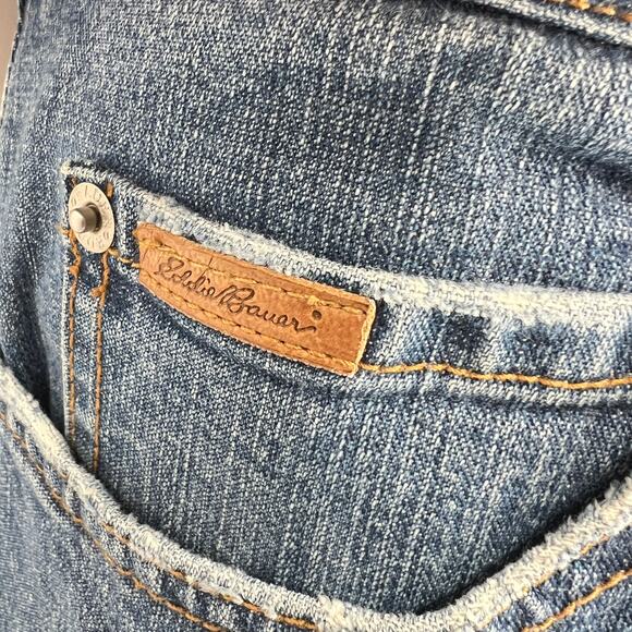 Eddie Bauer Boot Cut Stretch Jeans Size 8 - Picture 2 of 10